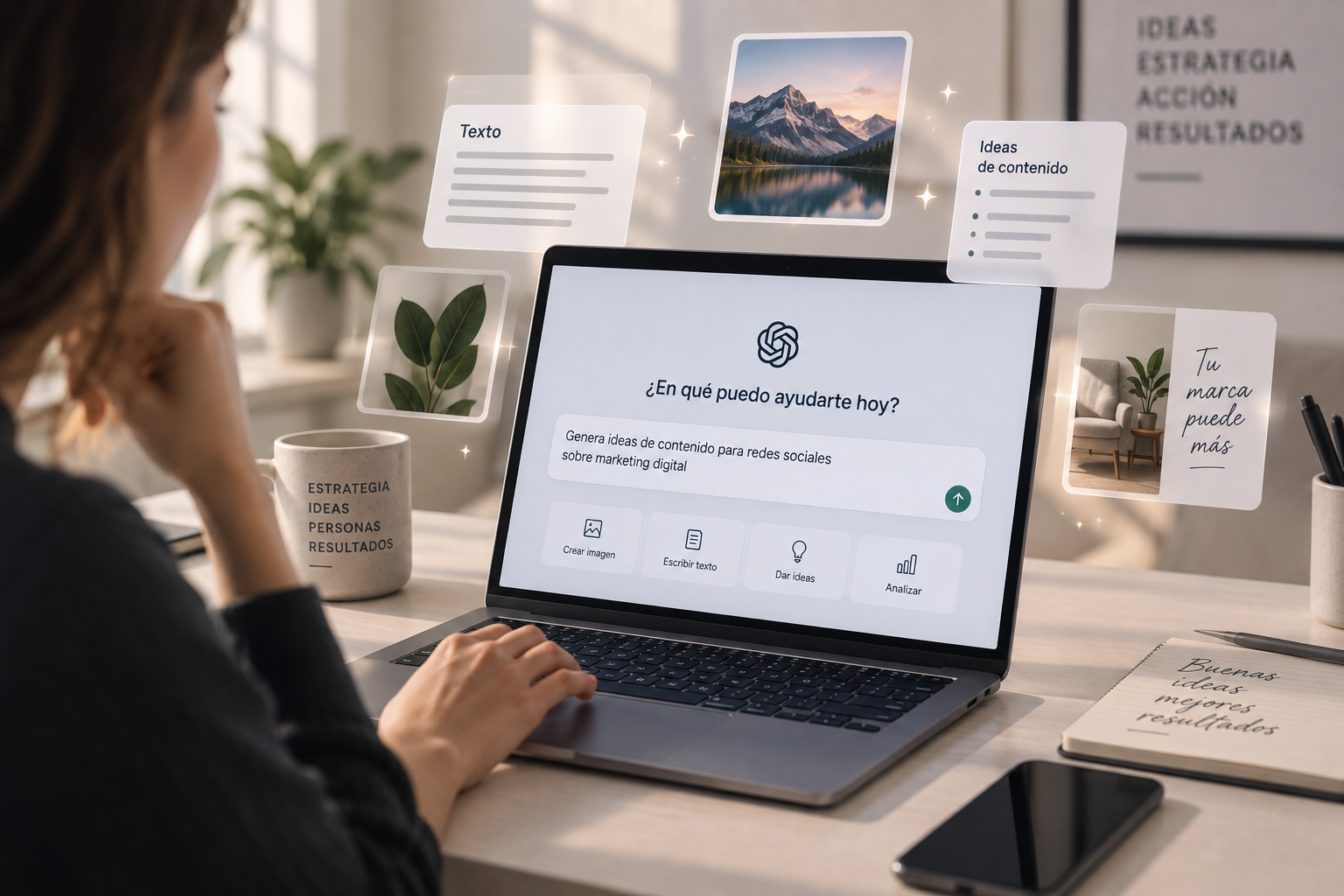 Inteligencia Artificial y creación de contenido